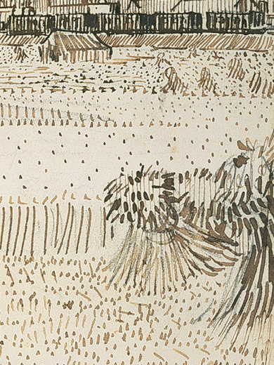 Vincent Van Gogh, _Arles, View From the Wheat Fields_, 1888 
